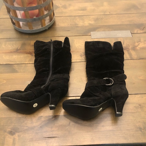 Black Heeled Boots - Picture 12 of 13